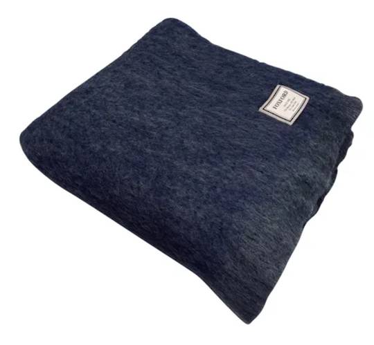 Importico - Foxford - Mohair Throw - Ink