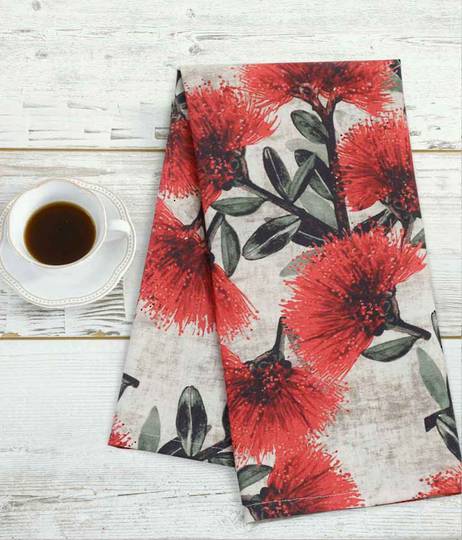 MM Linen - Pohutukawa Tea Towels