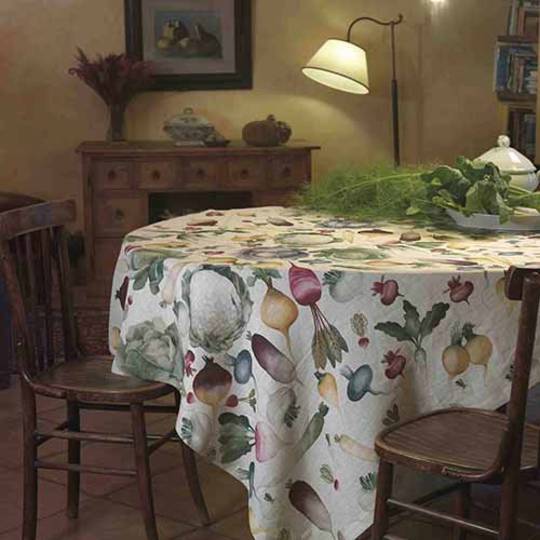 Importico - Tessitura Toscana Telerie - Potager Linen Table Cloths