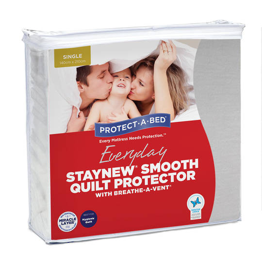 Protect-A-Bed Staynew Smooth Quilt Protector