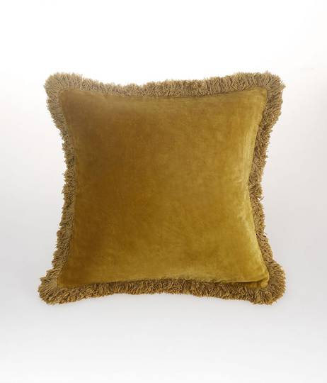 MM Linen - Sabel Cushion - Mustard
