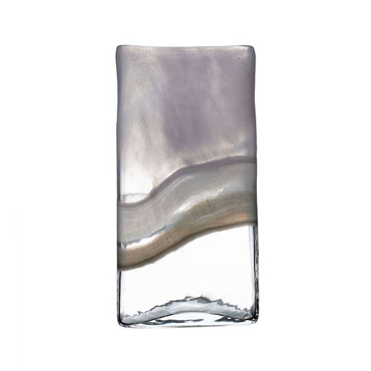 Importico - Voyage Maison Glass -Sabriel Medium Vase - Moonstone