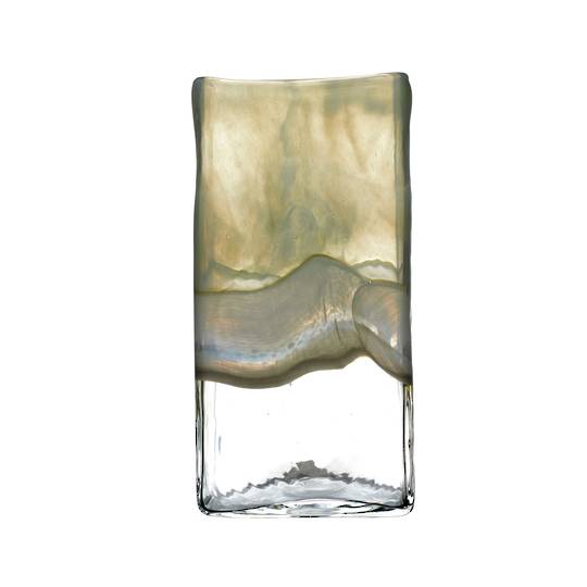Importico - Voyage Maison Glass -Sabriel Medium Vase - Olivine