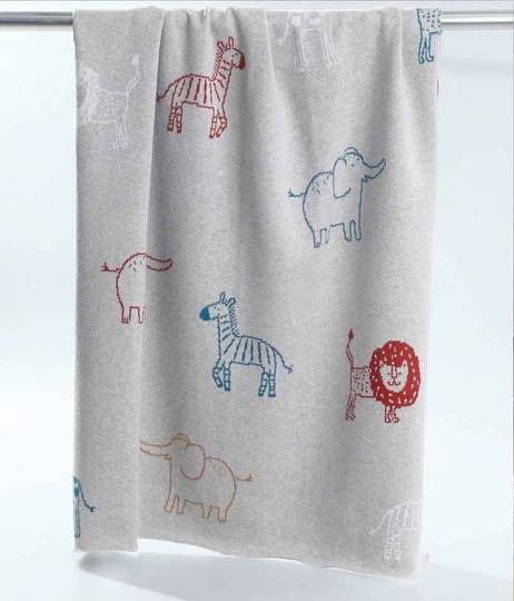 MM Linen - Safari Baby Blanket
