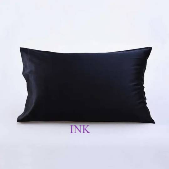 MM Linen - Silk Pillowcases - Ink, Olive, Pewter, White