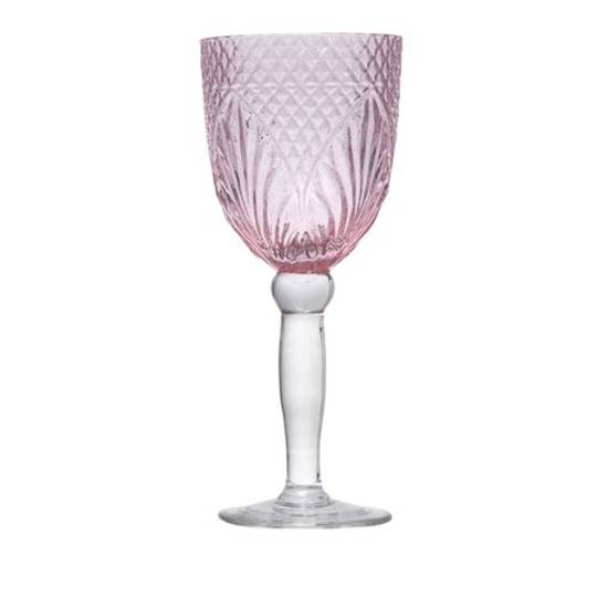 French Country - Vintage Pink Goblets