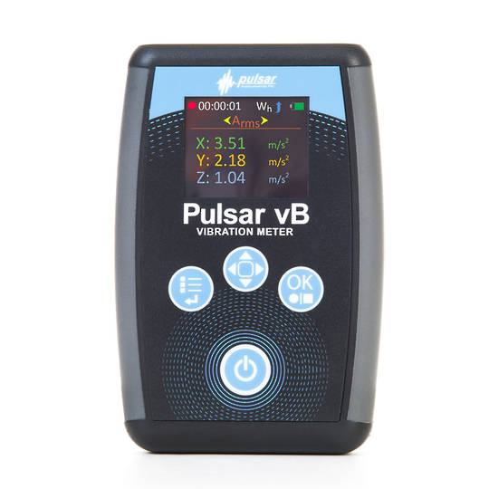 HAV Meter - Pulsar vB hand arm vibration meter