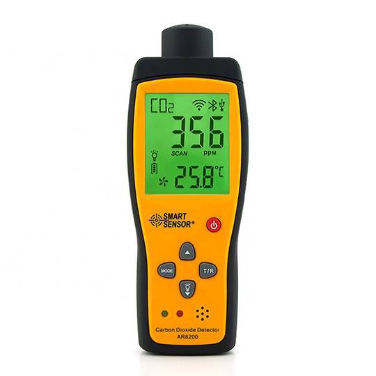 High Accuracy Portable CO2 Meter (IR) - Rechargeable