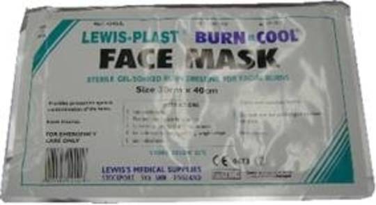 Burn Face Mask