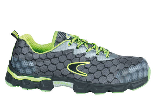 Cofra Lowball Grey/Lime Safety Shoes 