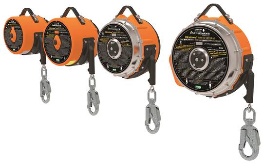 MSA Latchways Sealed Self-Retracting Lanyards