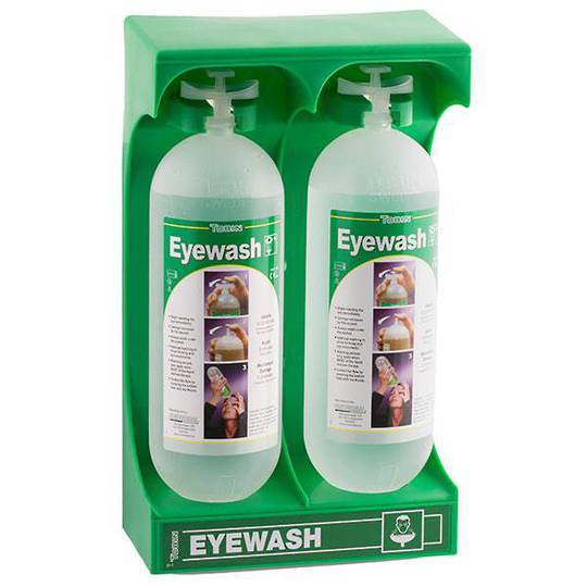 Tobin Eyewash Mobile Stand - 2 Bottles