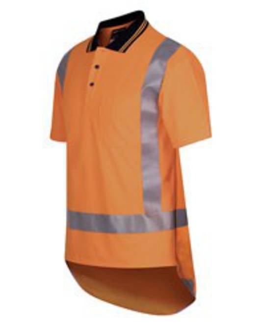 Hi Viz Short Sleeve TTMC Orange Polo