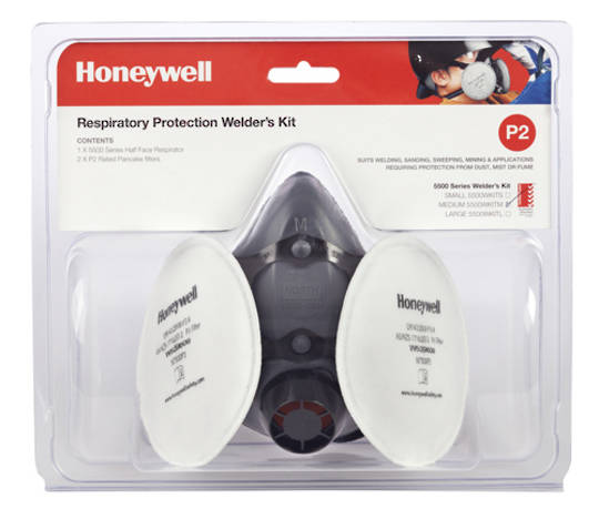 Honeywell Clamshell Welders & Fine Dust Kit - P2