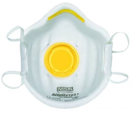 MSA Affinity 1221 P2 Valved Disposable Face Mask (pack of 10)