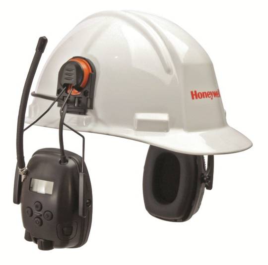 Honeywell Howard Leight Sync® Electo FM/MP3 Digital Cap Mounted Radio Earmuff