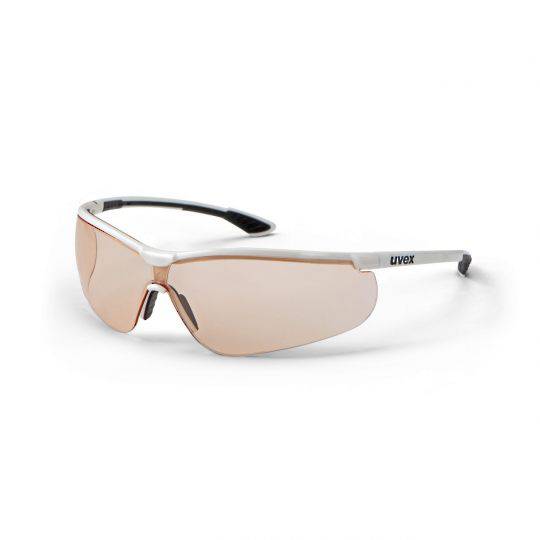 Uvex Sportstyle White/Black Frame Spectacles - CBR75 HC-AF
