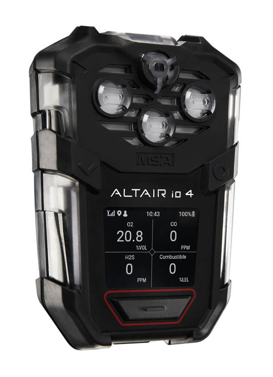 MSA ALTAIR io™ 4 Gas Detection Wearable (LEL,O2,CO,H2S,NO2,SO2)