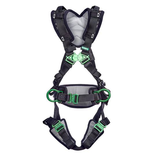 MSA V-Fit Safety Harness - With Waist Belt