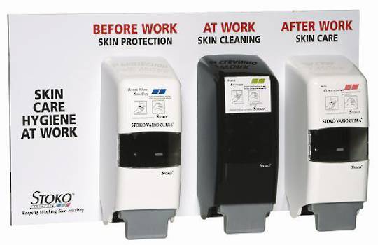 Stoko® Skin Care Board - with 3 SVP Dispensers