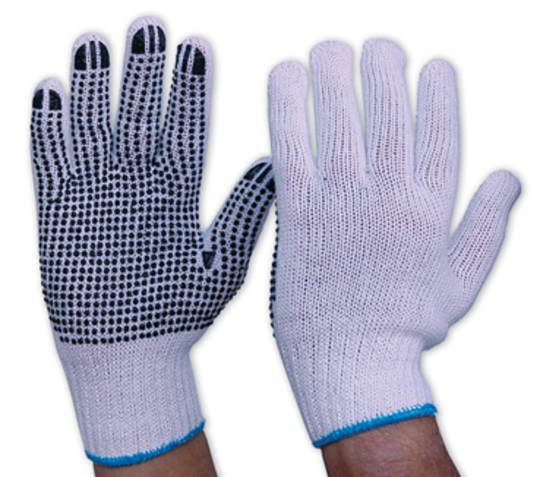 Knitted Polka Dot Glove (Single Sided)