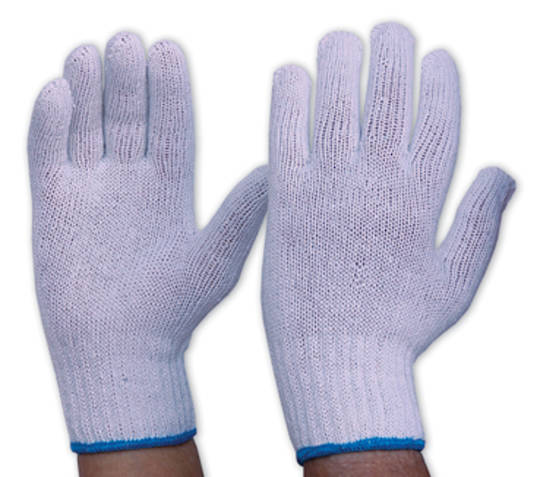 Knitted Polycotton Glove - Heavy Weight