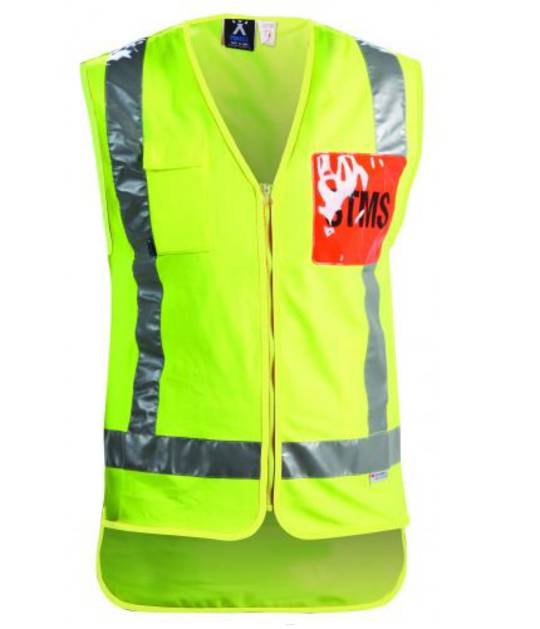 STMS Zipped Safety Vest