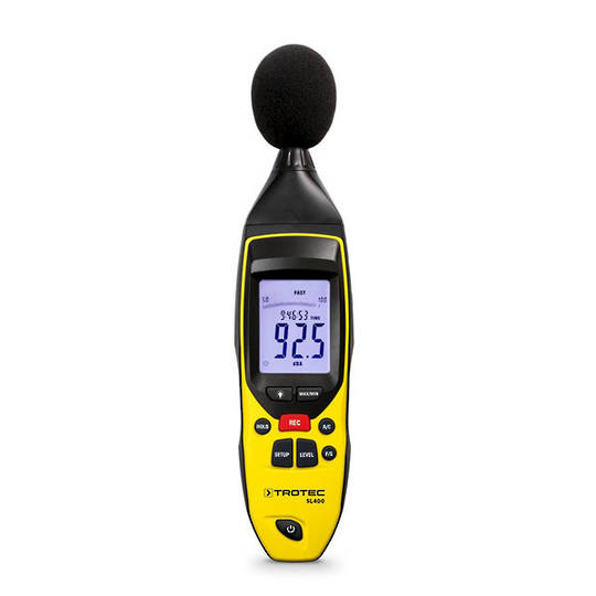 Trotec SL400 Class 2 Sound Level Meter - Sound Level Meters - Accurate ...