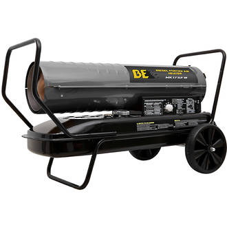 BE Forced Air Diesel Heater - 175000 BTU 52kW