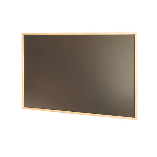 Quartet Reversible Easel - Black Chalkboard, 4' x 6', Hardwood Frame, Chalkboards