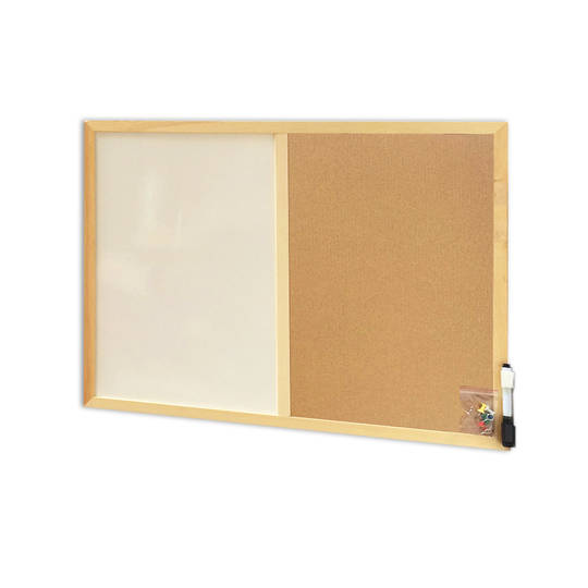 ECONOMY COMBIBOARD | Whiteboard + Corkboard