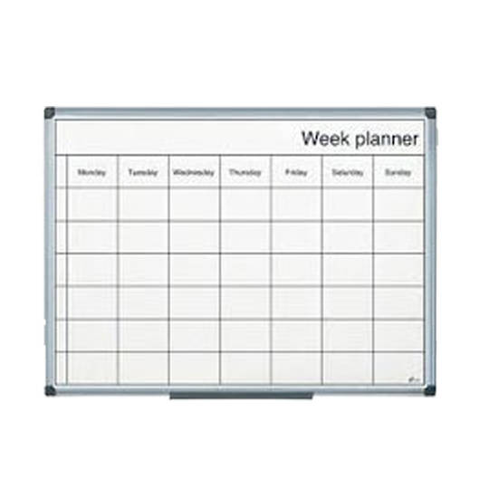 WEEKLY PLANNER | Magnetic Whiteboard | 600 x 800mm