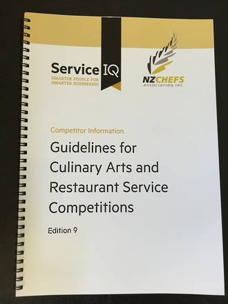 Guidelines for Culinary Arts & Restaurant Service Competitions - Competitor Information