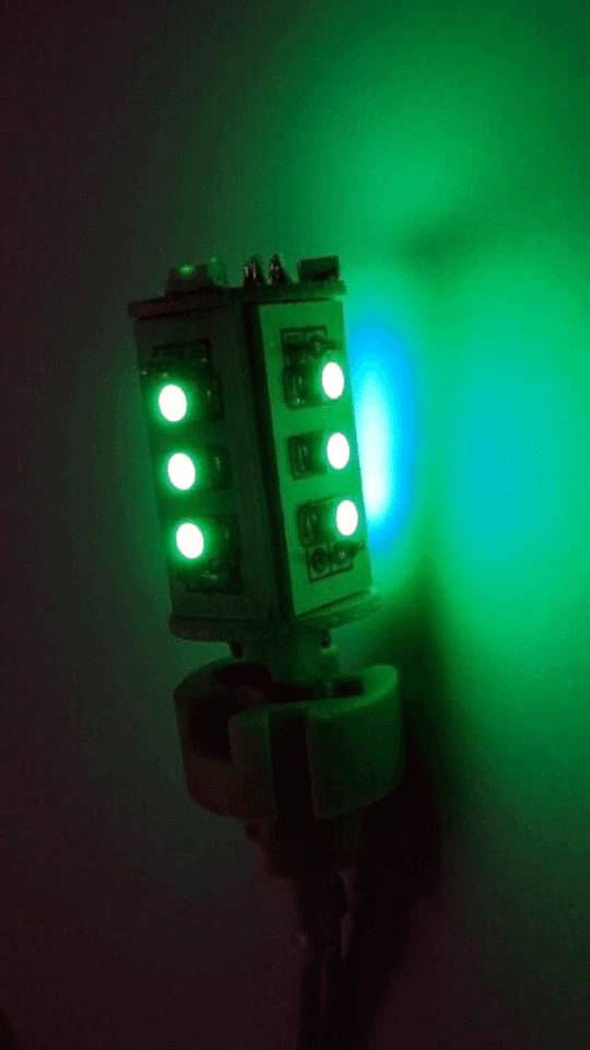 G4 LED Capsule Colour Green