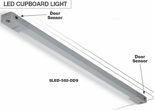 LED Cupboard Light SLED562DDS plus SLEDEC15