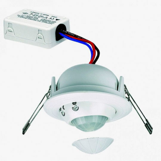PIR Sensor Recessed Ceiling Mount