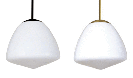 CIOTOLA Dome Frosted Glass Pendant Lights