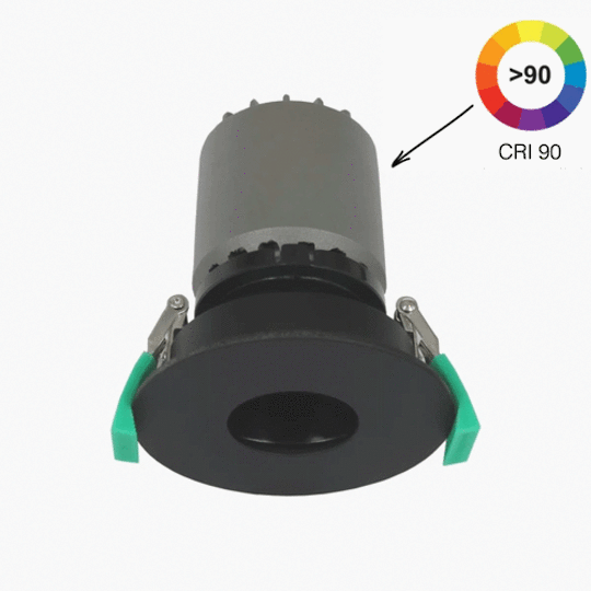 Downlight Round Pinhole Low Glare CCT 10W with CRI Options