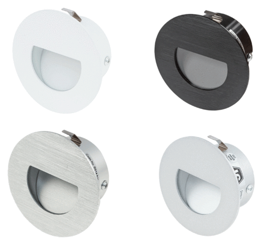 Halcyon LED 1.2 W Round Eyelid  Wall/Stair