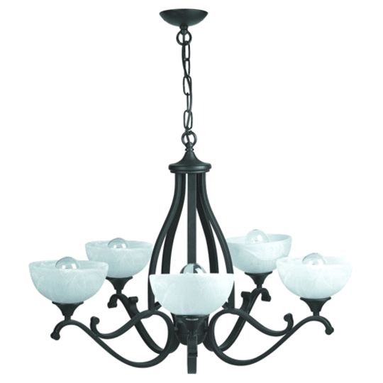 Ignacia Pendant Dark Brown