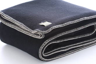   Heavy weight Black with blanket stitch