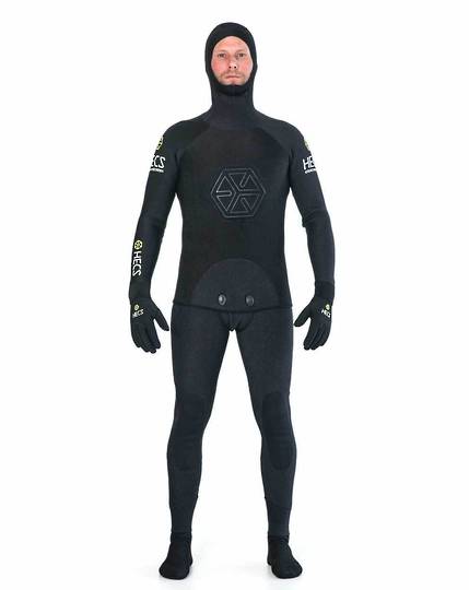 Hec's 5mm Spear Wetsuit Black 1 only in xl
