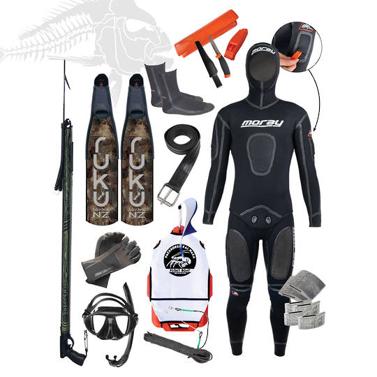 Premium Spearfishing Package | Black (5mm sold out)