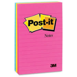 3M Post-It Notes 660-3AN Neon3
