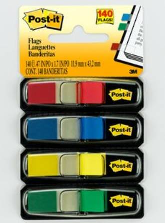 3M Post-it Flags 683-4 Primary