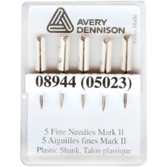 Avery Dennison Fine Needles Pkt 5