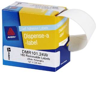 Avery DMR101.24W 101x24mm Rectangle Labels
