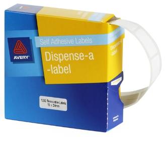 Avery DMR1024W 10x24mm Rectangle Labels