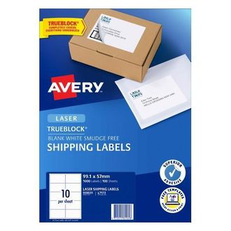 Avery L7173-100 True Block 10up 99x57mm