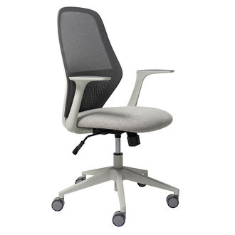 Mondo SOHO chair with arms, Grey